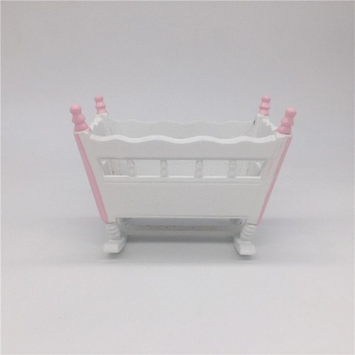 1pc Cradle Initome Mini House Furniture Mini -Stuhlbassinet für Kinder Kinder - 第 10/11 張圖片
