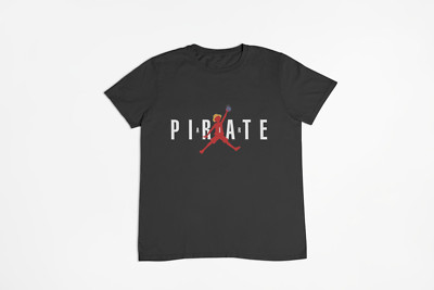 Bio Baumwolle Kinder T-Shirt  Jordan Parodie One Piece Ruffy Pirate Anime