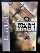 World War I the Great War 4 DVD Set ~ History Educational America USA