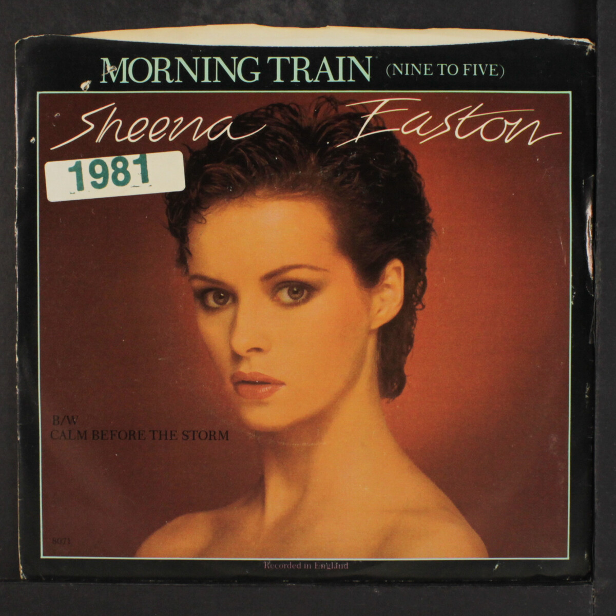 SHEENA EASTON: morning train / calm before the storm EMI 7