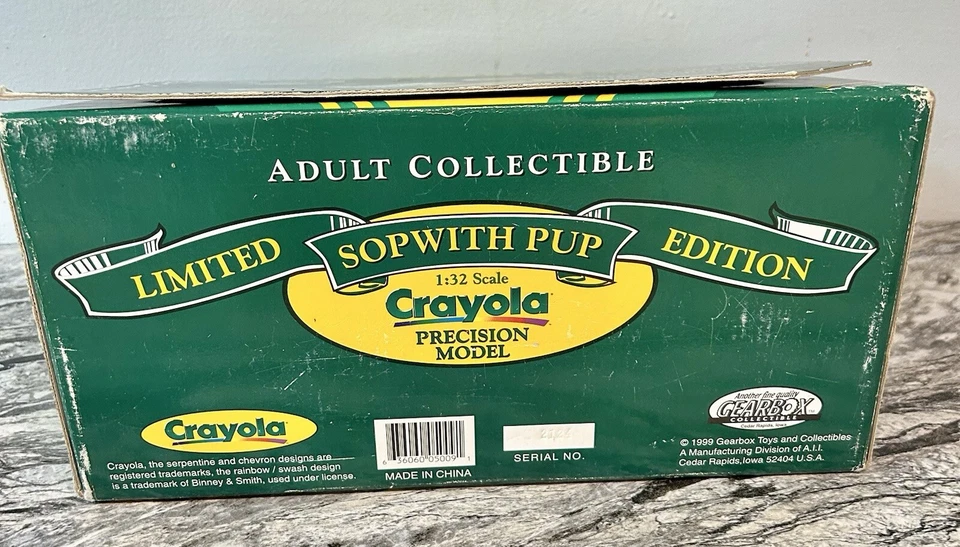 Gearbox Collectible Mint Precision Series Crayola Airplne -new  - Image 2 of 4