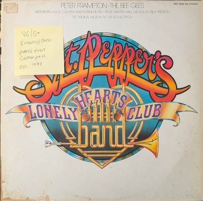 Various Sgt Peppers Lonely Hearts Band Vinyl Record VG/G+ RSO 2658128 1978