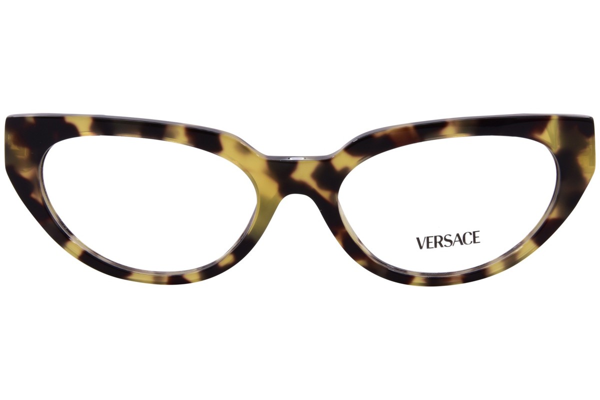 Versace VE3383 777 Eyeglasses Frame Women's Tortoise Brown Full