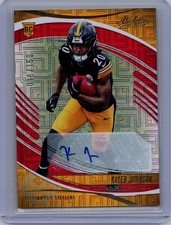 2025 Panini Absolute #148 Kaleb Johnson Signature Rookies Spectrum Gold spiral