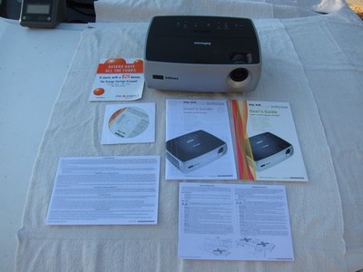 Infocus IN24 DLP Projector with Reference Guide CD + Manual Pre-Owned Needs Lamp