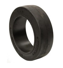 Forklift Cushion Tire Press On 16x5x10.5 | Black Smooth