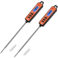ThermoPro TP01A Digital Instant Read Meat Thermometer Long Probe Food Cooking