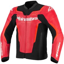 Alpinestars - Motorrad Lederjacke 50 - GP Force V2 Airflow - rot-fluorot