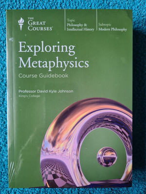 The Great Courses, Exploring Metaphysics, Johnson, 12 CD set + guidebook, new