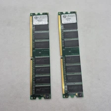 Centon PC-3200 (DDR-400) 1GB DIMM 400 MHz PC-3200 DDR SDRAM Memory X 2