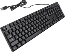 USB Wired Minority Language Keyboard (Russian, English), 104 Keys 1.5M Cable, Er