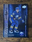 2021-22 Buffalo Sabres Arttu Ruotsalainen Upper Deck Black OBSIDIAN ROOKIES /349