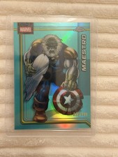 2026 Topps Chrome Marvel Comics #133 Maestro Aqua Refractor /199
