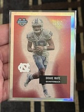 2023 Bowman Chrome University Drake Maye RC UNC Tarheels - New England Patriots