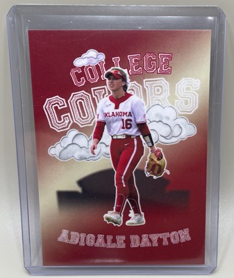 Abigale Dayton 2025 Onit Athlete Oklahoma Softball College Colors Soft Touch