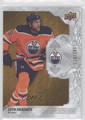 2019-20 Upper Deck Engrained Stars 236/299 Leon Draisaitl #5 2r7