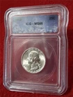 1945 25C WASHINGTON SILVER QUARTER ICG - MS66                         #MF-2306