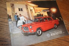 196o Mg Magnette Sales Brochure 8.5x11 4 Pages Very Nice