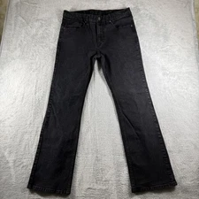 Cody James Jeans Mens 36x34 Black Denim Western Cowboy Rodeo Utility Work Pants