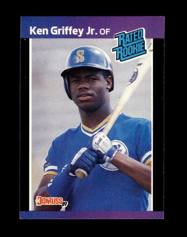 1989 Donruss Set-Break # 33 Ken Griffey Jr. RC NM-MT OR BETTER *GMCARDS*