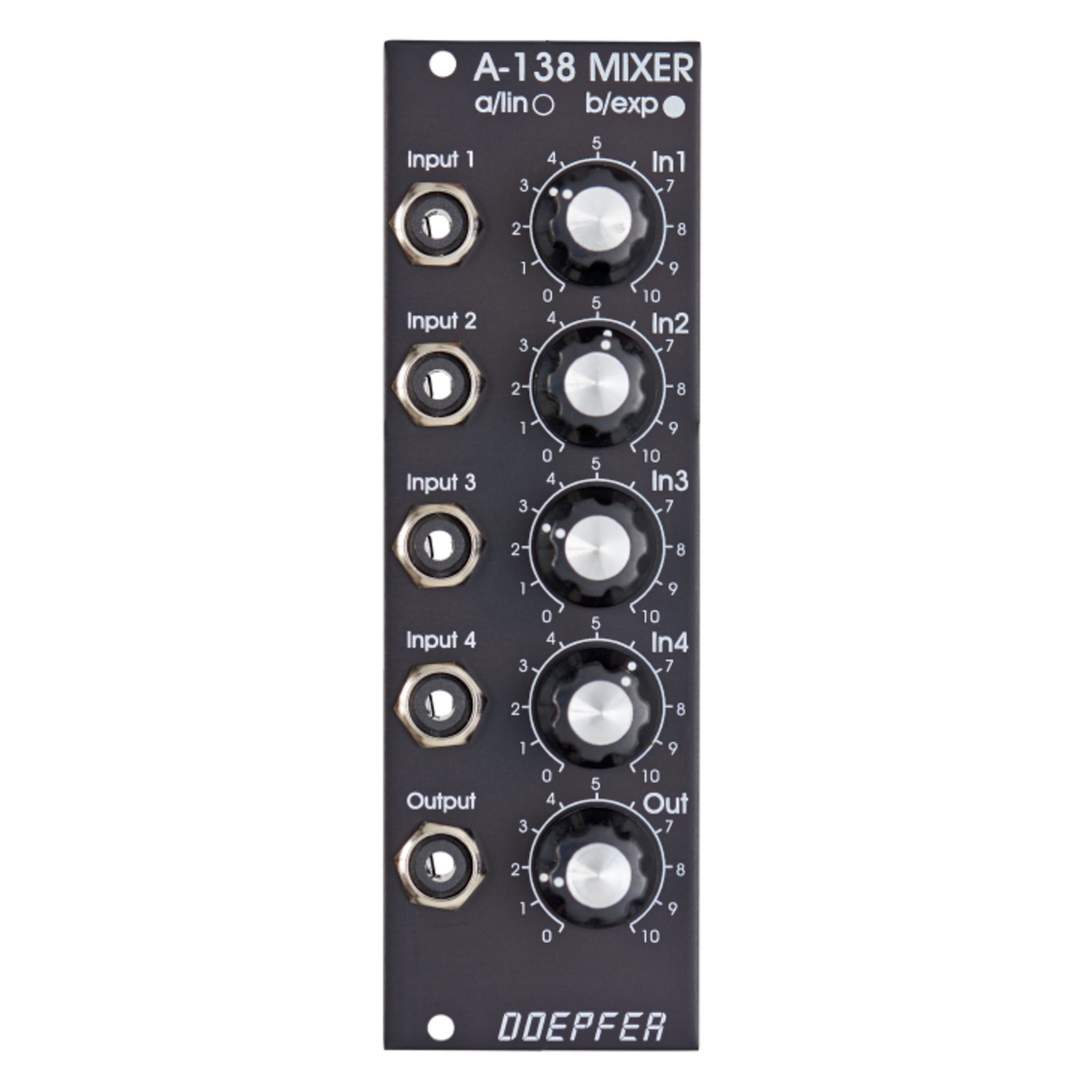Doepfer A-138bV Mixer logarithmisch Vintage Edition - Mixer Modular Synthesizer 14090₽