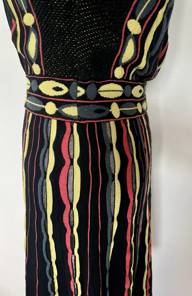 Vestido Suéter Missoni De Colección Raro Y2K con Bufanda Original Hecho en Italia Foto 4 de 4