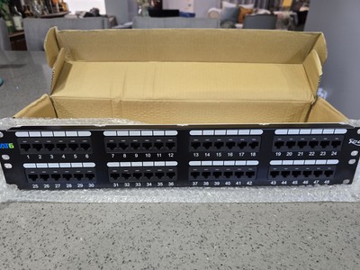ICC CAT-6 48-Port Patch Panel Model: ICMPP04860          