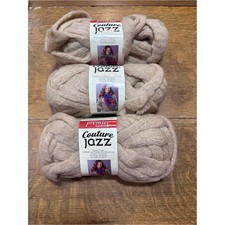 Premier couture Jazz chunky NEW 3 skeins arm knitting Tan