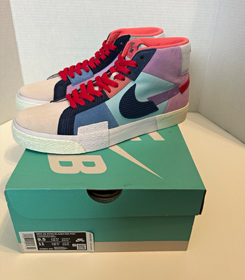 Nike SB Zoom Blazer Mid PRM Mosaic DA8854-500 Men s 9.5 Multicolor New