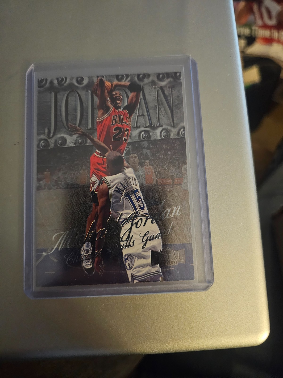 1998 99 Skybox Metal Universe #1 Michael Jordan Chicago Bulls