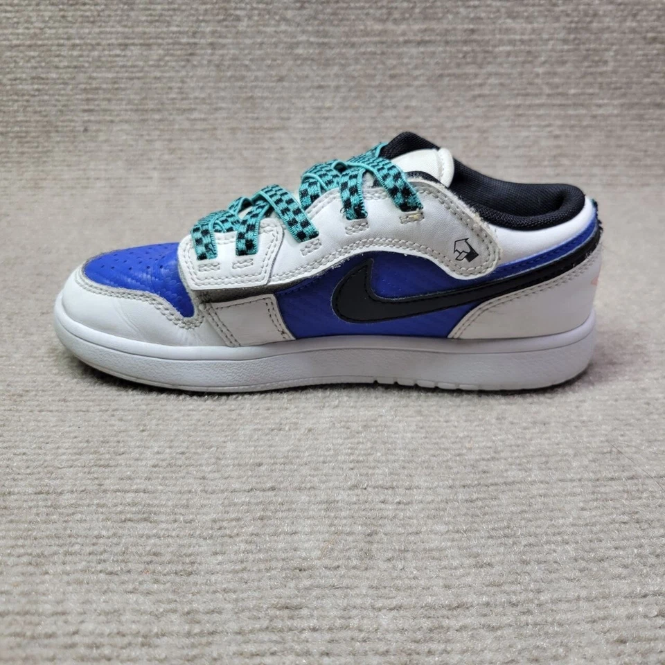 Air Jordan 1 Low ALT SE Sneakers Little Boys 2Y White Shoes Kids FQ8708-100 - Image 3 of 4