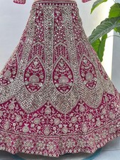LEHENGA CHOLI INDIAN BOLLYWOOD WEDDING PARTY PAKISTANI WEAR READYMADE