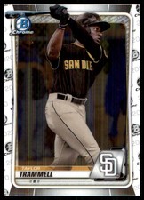Taylor Trammell 2020 Bowman #BP-130 Padres MLB READ FREE SHIPPING AutographDen