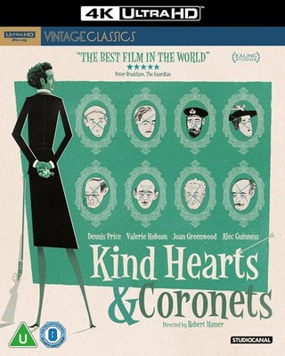 Kind Hearts and Coronets (4K UHD Blu-ray) Clive Morton Hugh Griffith (UK IMPORT)