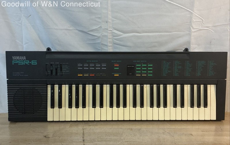 Yamaha PSR-6 Vintage 49-Key Portable Digital Keyboard Made in Japan