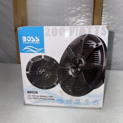 BOSS Audio MR62B 6.5'' 2-Way 200W Marine Full Range Speaker (SEALED)