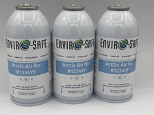 Envirosafe Arctic Air Refrigerant Support for R1234yf Systems  (3 Cans)