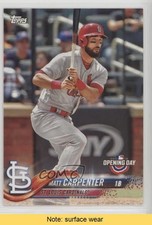 2018 Topps Opening Day Matt Carpenter #187 READ 6ld