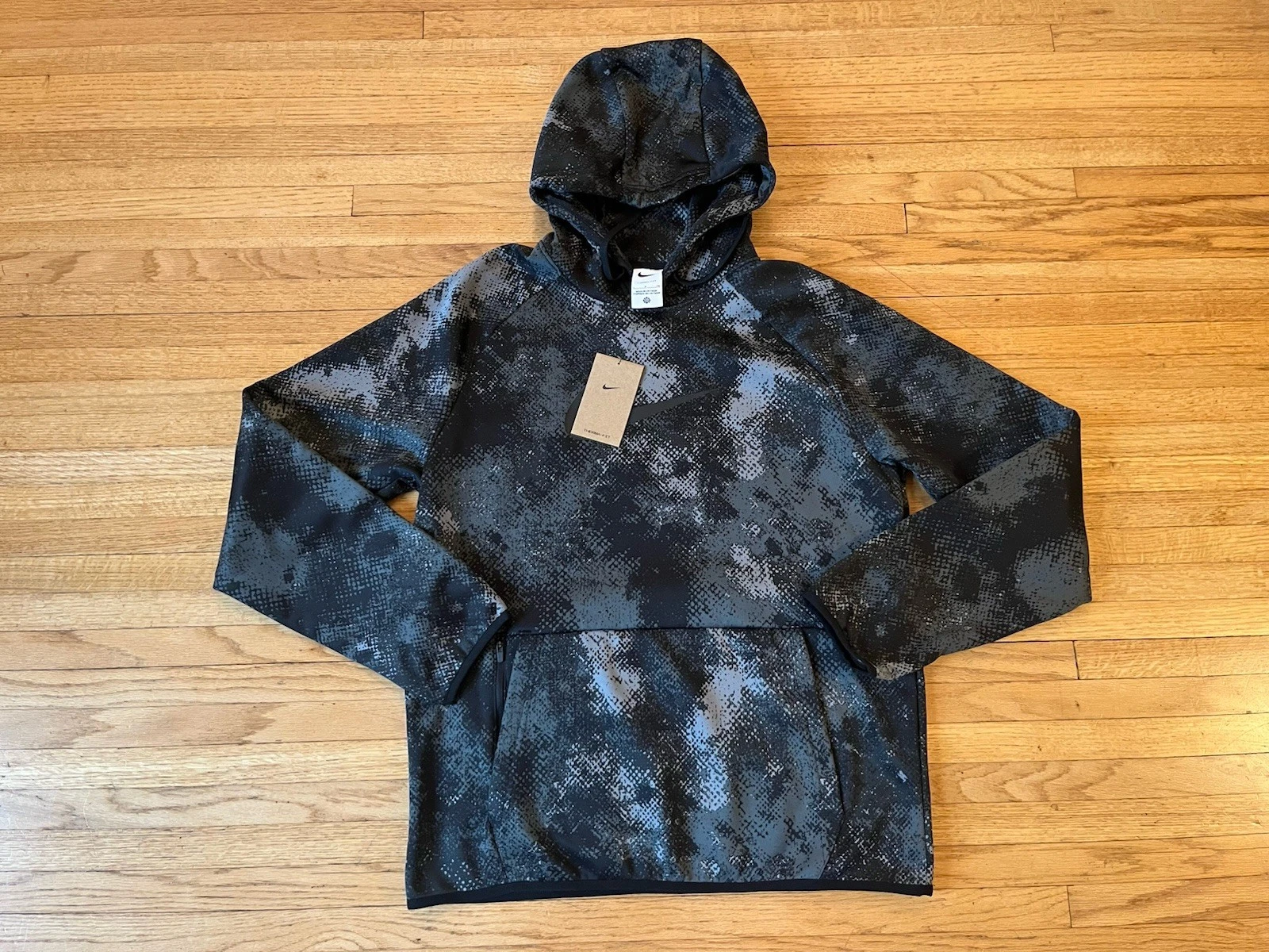 Nike Therma-Fit Pullover Camo Hoodie Sweatshirt Mens S NWT Training