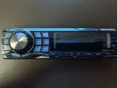 ALPINE CDA-9883 CAR  STEREO ONLY ALPINE CDA-9883 FACEPLATE ONLY OEM