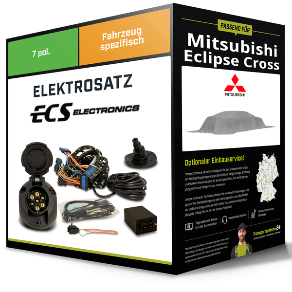 Elektrosatz 7-Pol Spezifisch für Mitsubishi Eclipse Cross 02.2021-Jetzt-image
