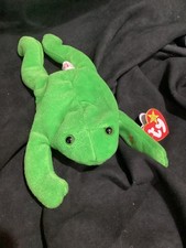 Ty Beanie Baby Legs the Frog style 4020  DOB 4-25-93 MWMT Free Shipping