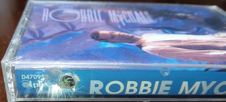 Robbie Mychals Self Titled SEALED Cassette 1990 Alpha International Records - Image 4 of 4