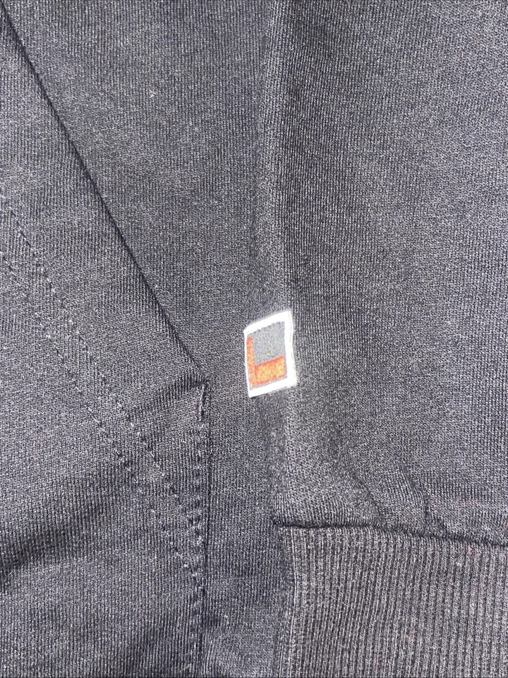 FUBU Black Hoodie Sweatshirt Mens Sz: Med Streetwear Hip Hop New No Tags - Image 3 of 4