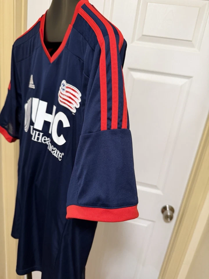 Adidas New England Revolution Soccer Jersey Mens Large - Image 4 of 4