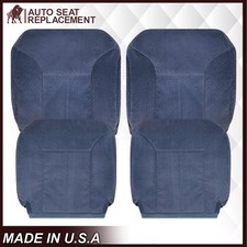 1995-1999 For Chevy Suburban Tahoe Silverado Top Or Bottom Blue Cloth Seat Cover