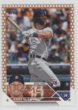 2023 Topps Complete Set Fanatics Exclusive Gold Star Kody Clemens #176 e9p