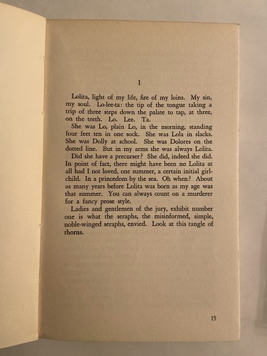 Lolita 1958 Vladimir Nabokov first edition 2nd printing - Picture 5 of 6
