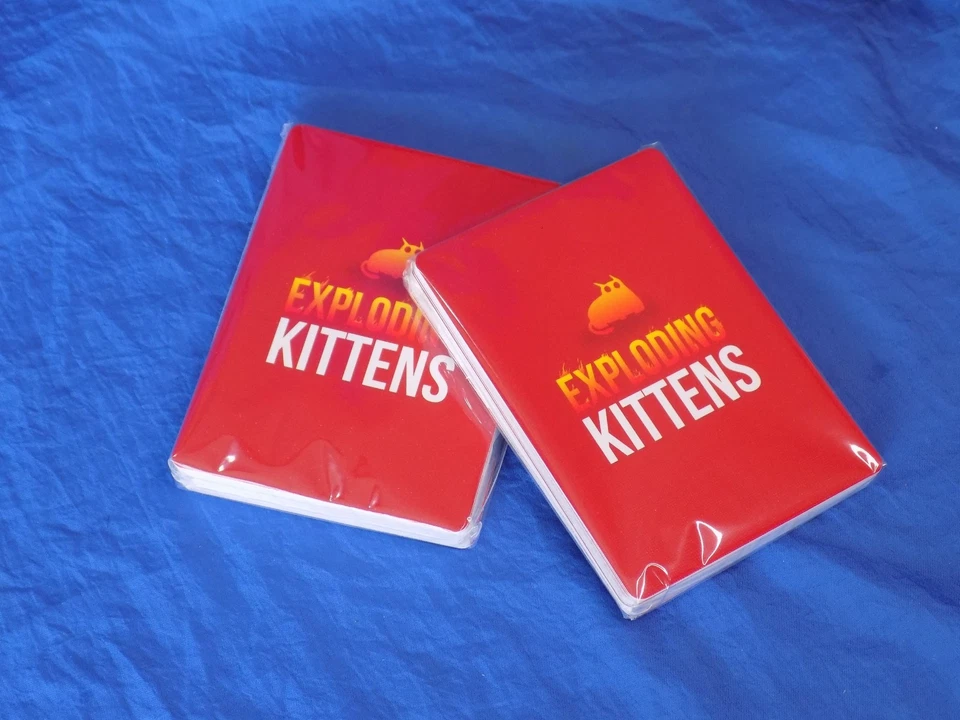 EXPLODING KITTENS A Card Game Sealed Contents It's Like Uno But with Goats 2015 - Image 3 of 4