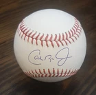 Cal Ripken Jr Autograph Baseball  MLB Holo Steiner COA